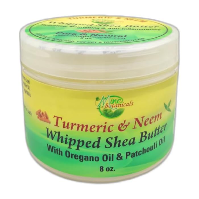 Mine Botanicals Turmeric & Neem Whipped Shea Butter 8oz