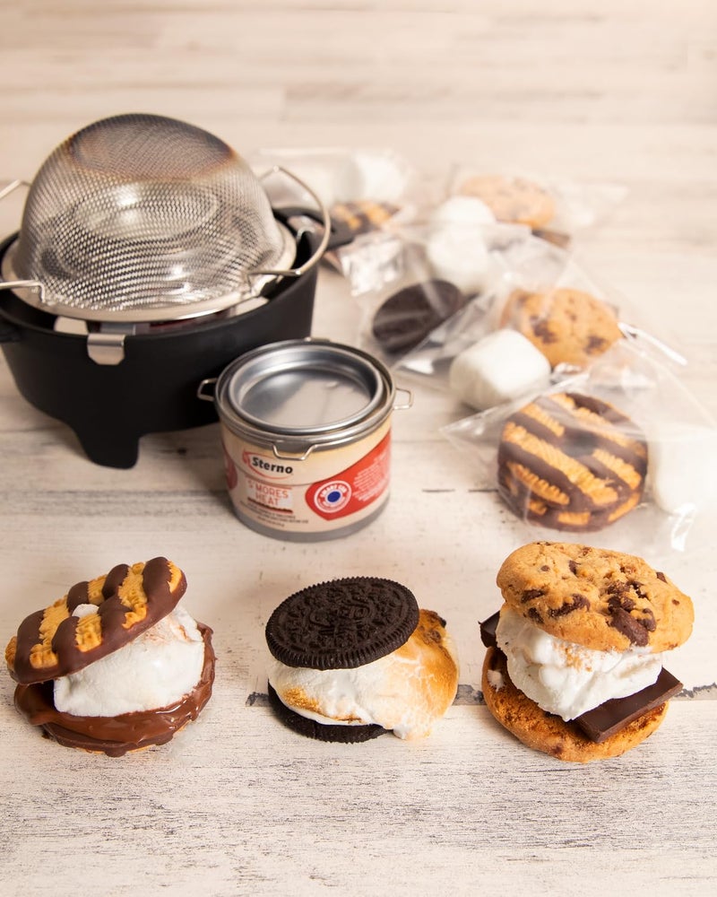 Sterno S'mores Heat Ethanol Fuel Can - Ethanol Gel Cans with 45-Minute Burn Time, Chafing Dish Fuel Cans & Gel Fuel Cans for Fire Bowl - Fuel Cans for Food Warmer, Fondue, & Buffet Kit - Pack of 2 - Image 5
