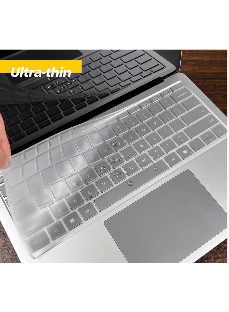 Ultra Thin Keyboard Skin Cover Compatible for 2024 Microsoft Surface Laptop (7th Edition, Windows 11 Copilot+ PC) 13.8/15 Touchscreen Display, US Keyboard Layout (TPU) - Image 4