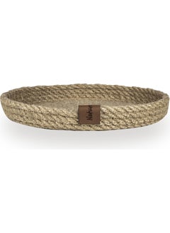 Naturalove Decorative Jute Accessory Basket Round Medium Size  - Image 4