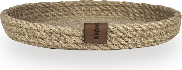 Naturalove Decorative Jute Accessory Basket Round Medium Size - Image 4