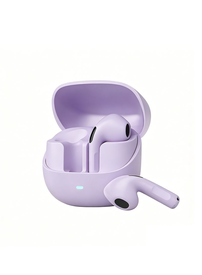 ZIPFORCE True Wireless Earbuds, Semi-In-Ear Bluetooth 6.0 Headphones, Bluetooth Earbuds with Easy Touch Control, Light-Weight Comfortable Earphones Noise Reduction Clear Call, Soft Ear Tips Ergonomic Fit for Daily Use Work Study Travel - Image 1