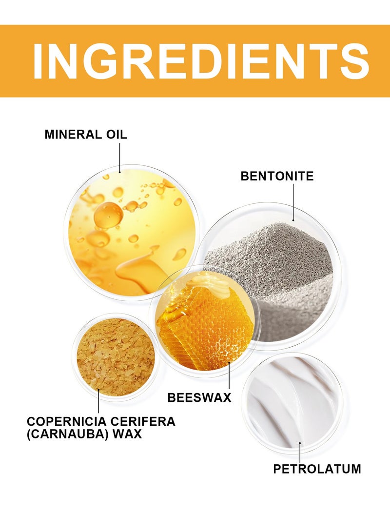 Homonth Car Scratch Removal Wax,Car Scratch Repair Kit, Car Paint Scratch Repair Agent, Car Scratch Remover, Grinding Polishing Restorer Paste with Sponge, Erase Car Scratches (60ML) - Image 3