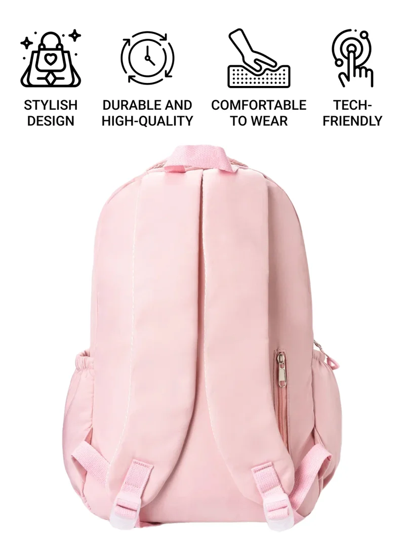flâneur Flaneur School Backpack for Students - Cute Design Lightweight Schoolbag for Boys & Girls, Daypack with Multiple Pockets, School Bag, Multi-Compartment, Comfortable Straps, Perfect for Travel & Sports