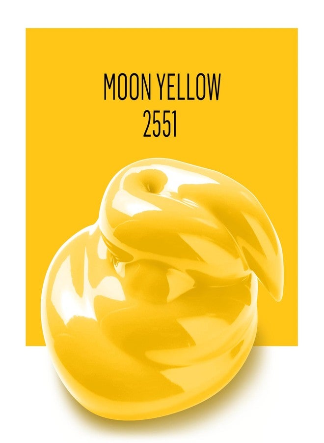 FolkArt Acrylic Paint in Assorted Colors (2 oz), 2551, Moon Yellow - Image 3