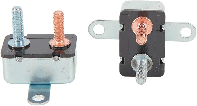 Automatic Reset Circuit Breaker 50A For 12V 24V Vehicles Winches Yachts ATVs - Image 1