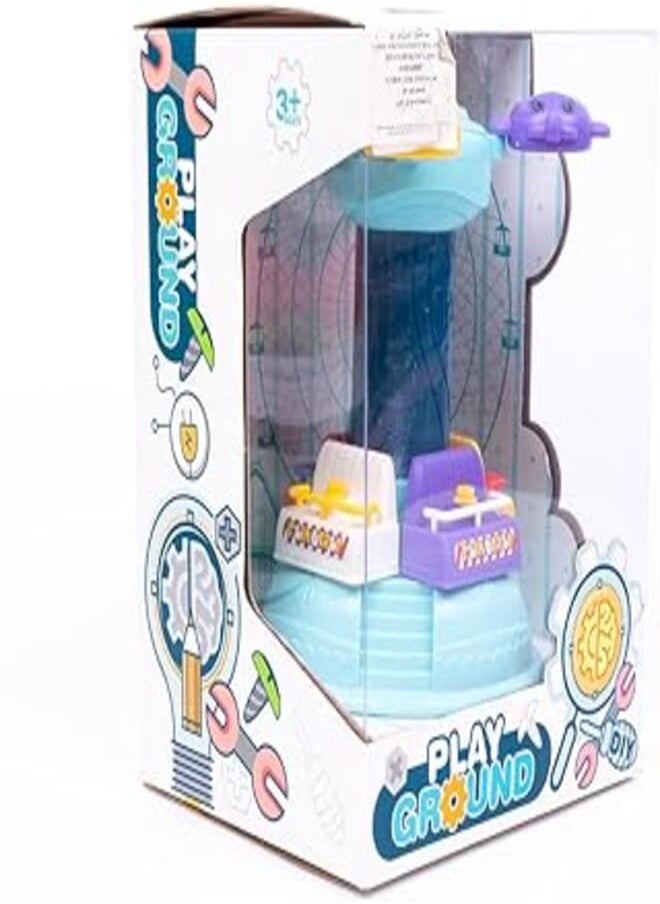 null - Generic Plastic Jumping Machine With Seats For Kids - Multi Color - Image 1