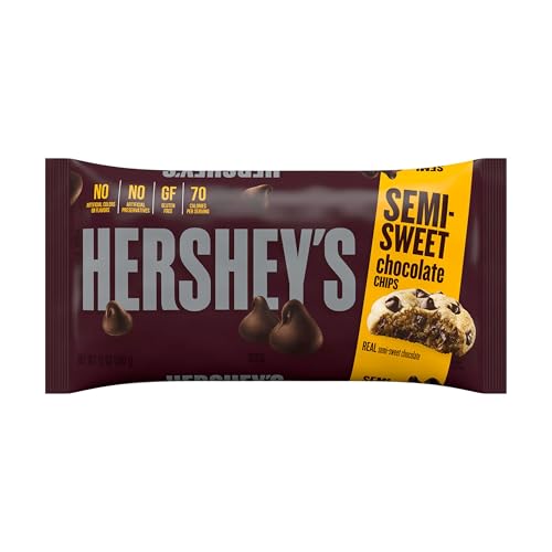 Hershey's HERSHEYS SemiSweet Chocolate Baking Chips Bag 12 oz - Image 5