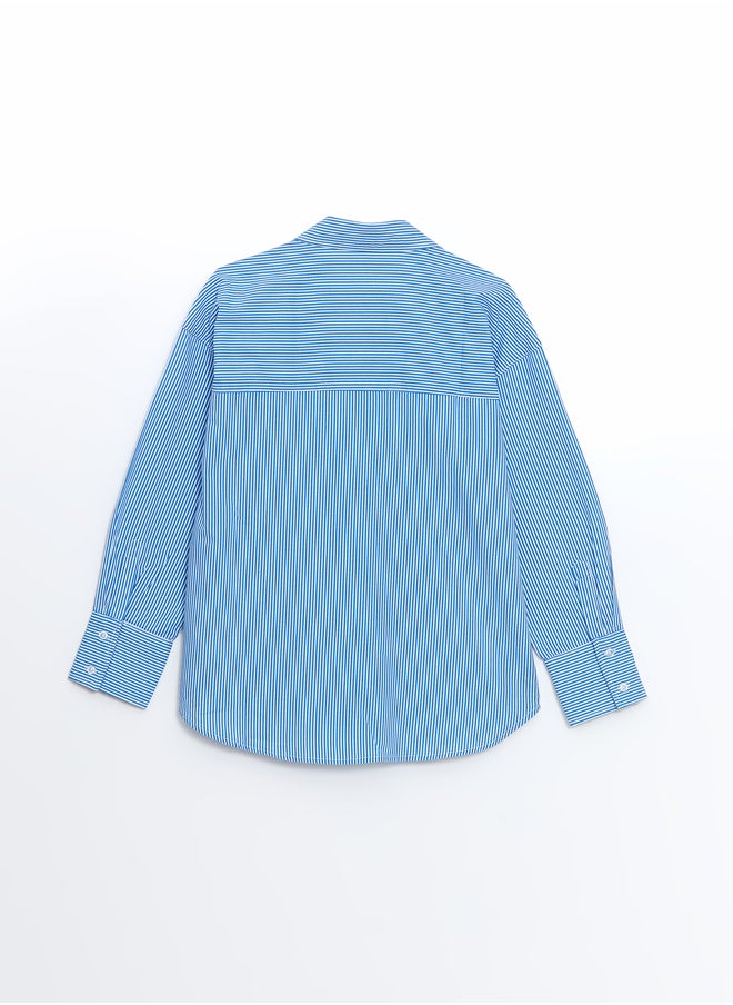 LC WAIKIKI - Striped Poplin Women's Shirt - Image 1