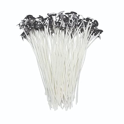 Kigs Enterprise Pack of 150 Pcs 3 Inch Premium Candle Making Wick Wax Coated Candle Wicks Thread 3 inch Pack of 150 Pcs Pack of 150 Pcs 3 Inch Wick