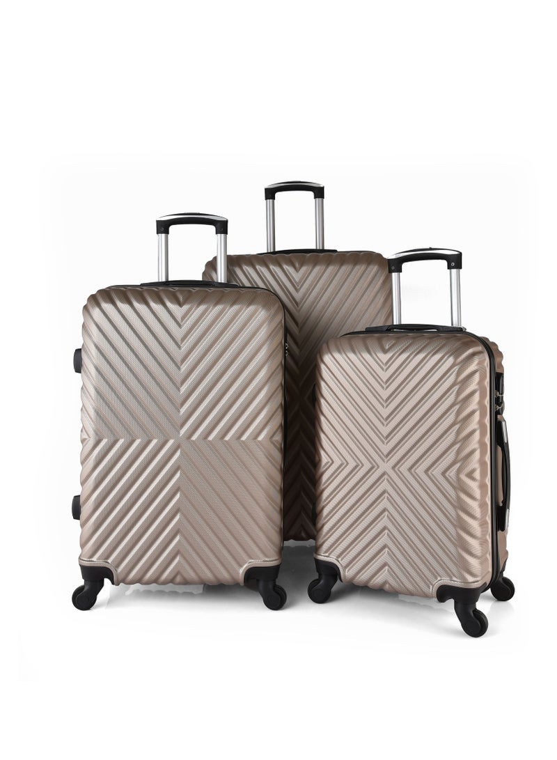 NEW TRAVEL HARD Luggage set 3 pieces size 28/24/20  inch 817/3P - Image 1