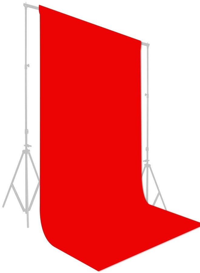 GFCC 8FTX10FT Red Backdrop Background for Photography Photo Booth Backdrop for Photoshoot Background Screen Video Recording Parties Curtain - Image 3