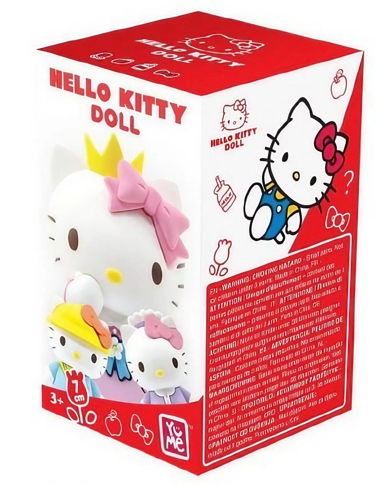 YuMe Sanrio Hello Kitty and Friends Four Seasons Series Hello Kitty Figure (7 cm, Assorted) - Image 2