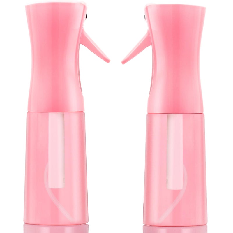 Leaflai Two-pack Spray Bottles, Fine Mist Refillable Spray Water Bottles, All-Season Continuous Spray Bottles for Hair, Skin Care, Gardening, Pet Bathing, Travel, Cleaning & Home Use - Image 1