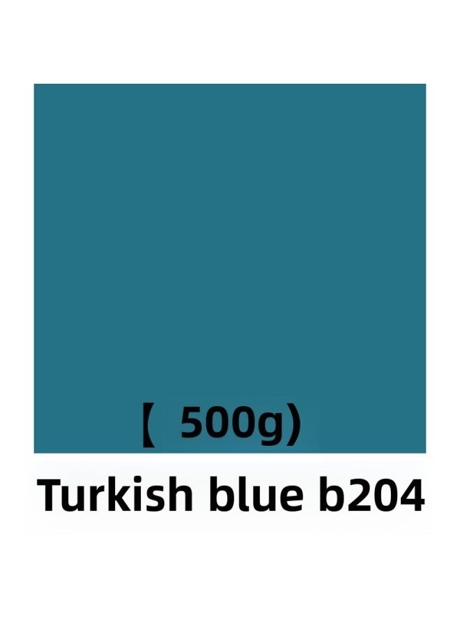 Soft Clay 500g Children's Handmade Diy Toys Colored Clay Clay Handmade Primary School Students Special Safe And Non-toxic-Color:Turkish Blue 500g (B204)  - Image 1