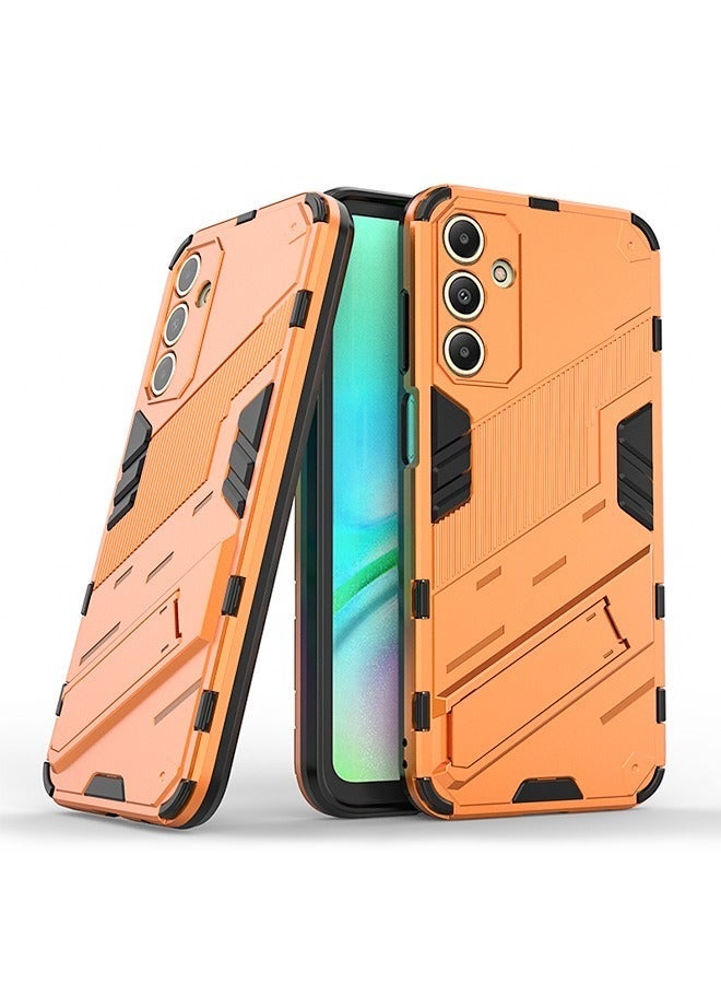 X-level Samsung Galaxy A15 4g/5g Case Cover with Dual Layer Anti-scratches Camera Protector Shockproof Protective Back Cover with Invisible Hands-free Holder Kickstand Protection Phone Accessory - Image 1
