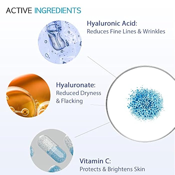 #OOTD Intensive Hydrating Serum Moisturizing Face Serum Korean, Hydrating, Revitalizing, Hyaluronic Acid, Sodium Hyaluronate, Vitamin C Facial Cream 50g - Image 4