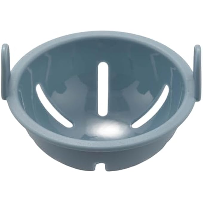 NALACAL آيس بوتشر للبيض في الميكروويف، طباخ البيض المسلوق، جهاز المطبخ لجهاز بيض مسلوق، هدية عيد الأم آمن وسهل التنظيف، صائد مقاوم لدرجات الحرارة العالية لسندويتشات الإفطار، 1 عبوة - Image 3