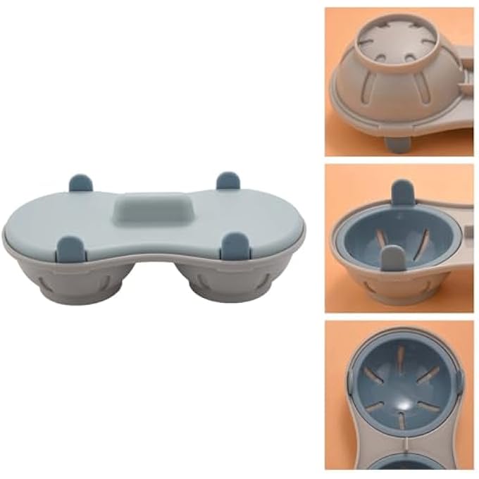 NALACAL آيس بوتشر للبيض في الميكروويف، طباخ البيض المسلوق، جهاز المطبخ لجهاز بيض مسلوق، هدية عيد الأم آمن وسهل التنظيف، صائد مقاوم لدرجات الحرارة العالية لسندويتشات الإفطار، 1 عبوة - Image 5