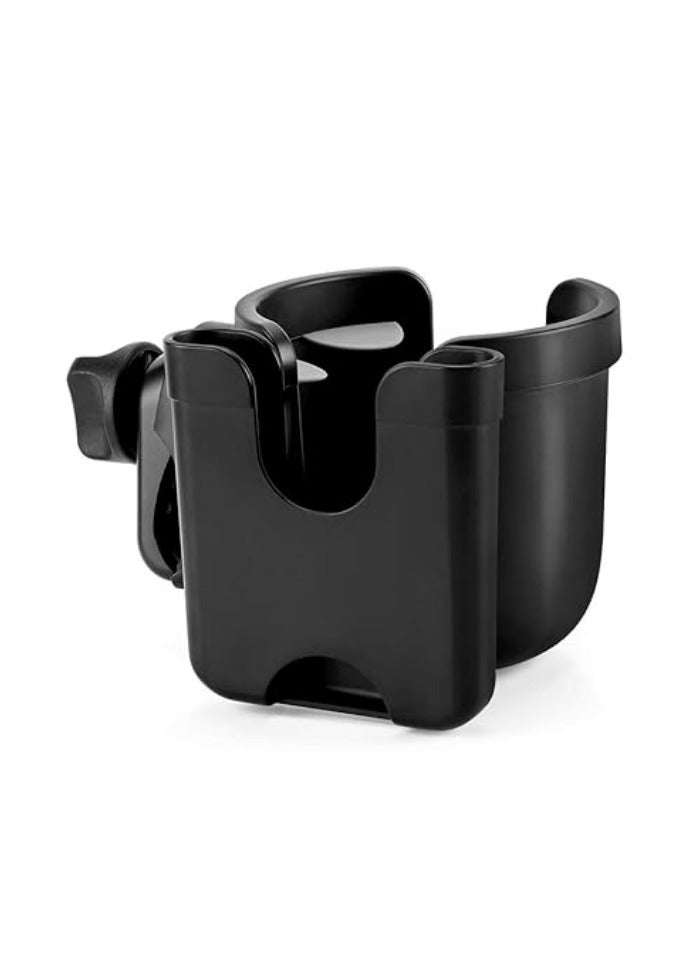 Generic Stroller Cup Holder with Phone Holder, Bike Cup Holder,  2-in-1 Cup Phone Holder for Stroller, Bike, Wheelchair, Walker, Scooter  - Image 1