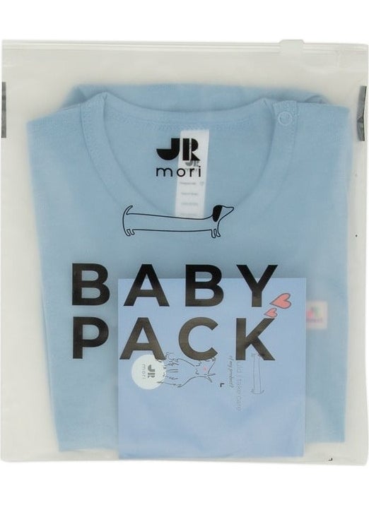 Jrmori Short Sleeve Basic Body with Shoulder Snaps  - Image 3