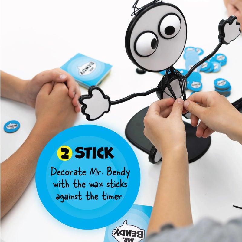 Fat Brain Toys Mr. Bendy - Craft, Bend, & Guess! Party Game for Kids & Adults - Image 4