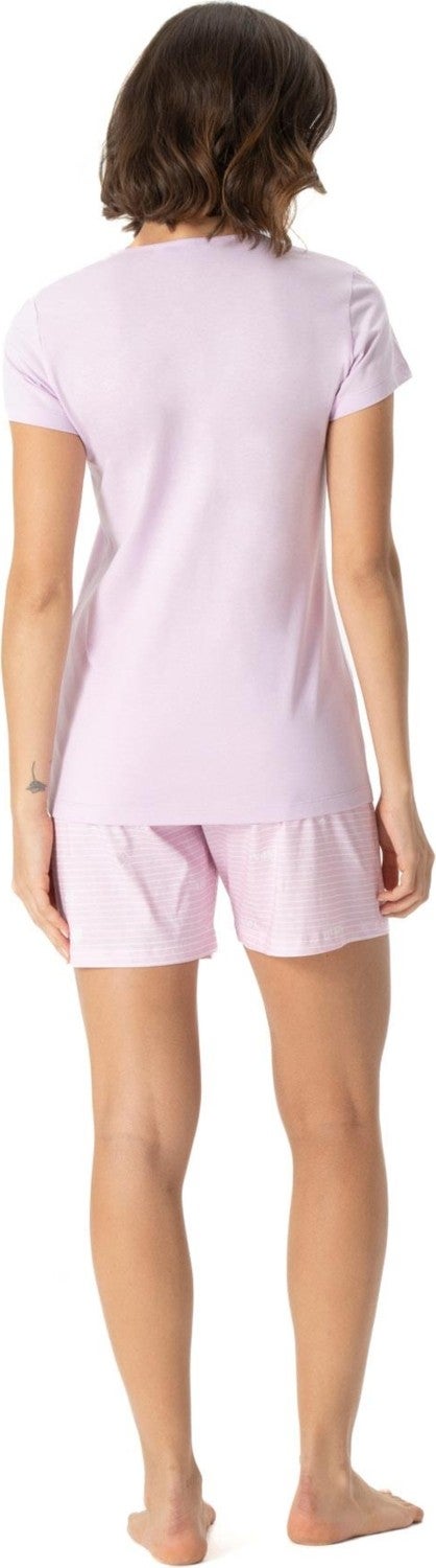 U.S. Polo Assn. Cotton Women's T-Shirt Shorts Set - Image 2