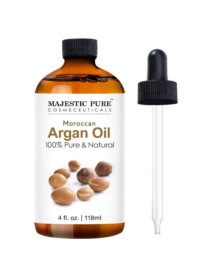 Majestic Pure PURE Moroccan Argan Essential Oil 4 Fl Oz - Image 1