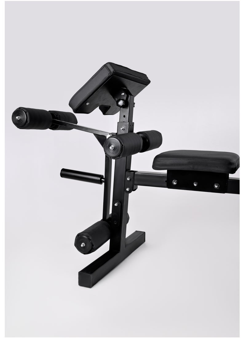 Eversteel Adjustable Weight Bench, Bench Press for Full Body Workout, 880 Lbs Workout Bench for Home Gym with Barbell Rack, Strength Training Stable Incline Decline Bench with Leg Develope  - Image 5