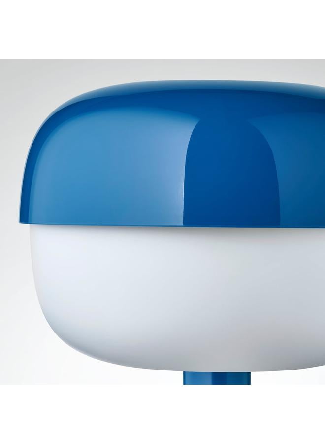 Zaboon Table Lamp, Blue, 36 Cm - Image 4