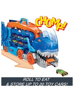 Hot Wheels Hot Wheels Transforming City T-Rex Ultimate Hauler Playset  - Image 2