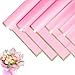 JOYIT 20 Sheets Flower Wrapping Paper Flower Bouquet Wrapping Paper for DIY Crafts Packaging Waterproof Flower Paper Wrap for Wedding Birthday Flower Shop Pink 228x228 - Image 1