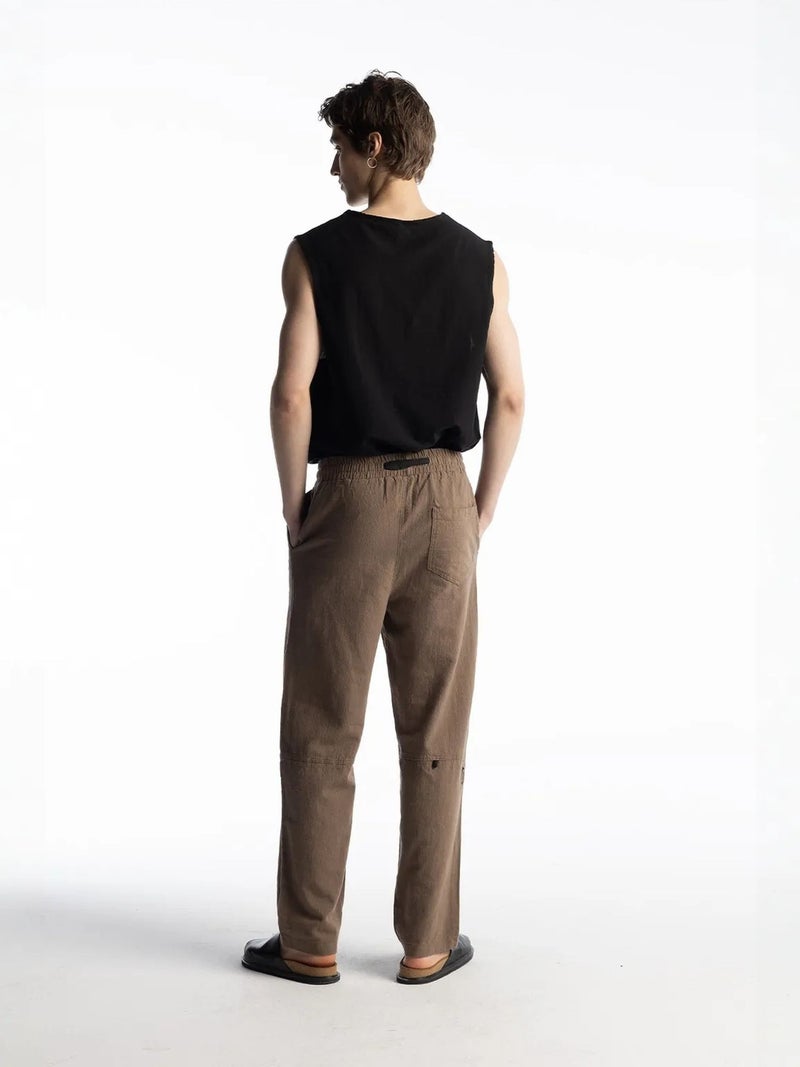 GIESTO Straight Leg Pants with Drawstring Waist - Image 4