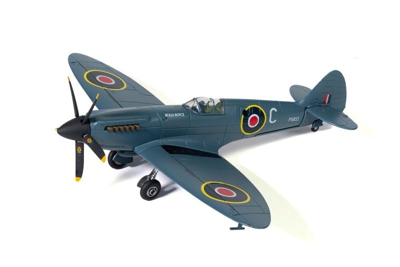 Corgi AA38708 Supermarine Spitfire PRXIX GRRGN PS853 Rolls Royce Herita Diecast Model - Image 3