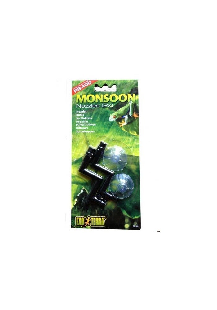 Exo Terra Monsoon Nozzles Replacement for RS400 High-Pressure Rainfall System, 2-Pack - Image 3