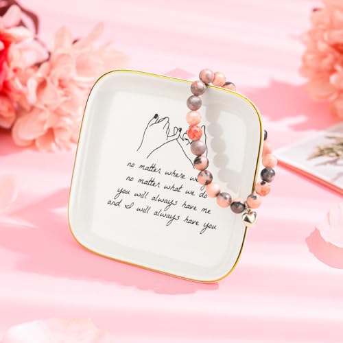 Looca Best Friend Birthday Gifts for Women Friendship Gifts for Women Friends Unique Bestfriend Birthday Gift for Woman Bestfriend gift Ideas for Bestie BFF Soul Sister - Mug, Keychain, Candle, Bracelet - Image 3