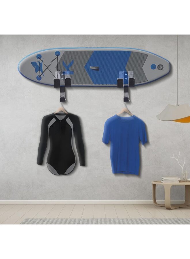 Surfboard Wall Rack, Surf Board Racks for The Wall Display Mount Storage - Image 4