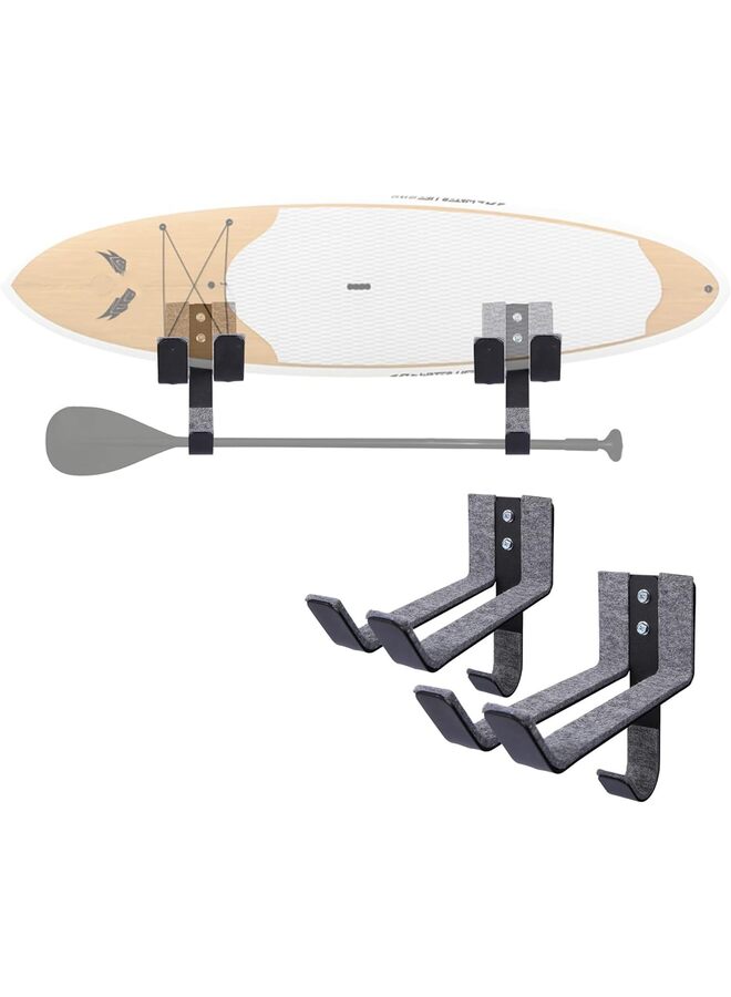 Surfboard Wall Rack, Surf Board Racks for The Wall Display Mount Storage - Image 1