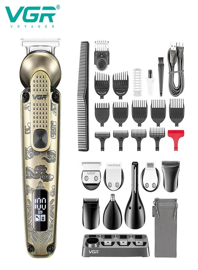 VGR V-103 Professional Grooming Kit 8in1 Multicolour - Image 1