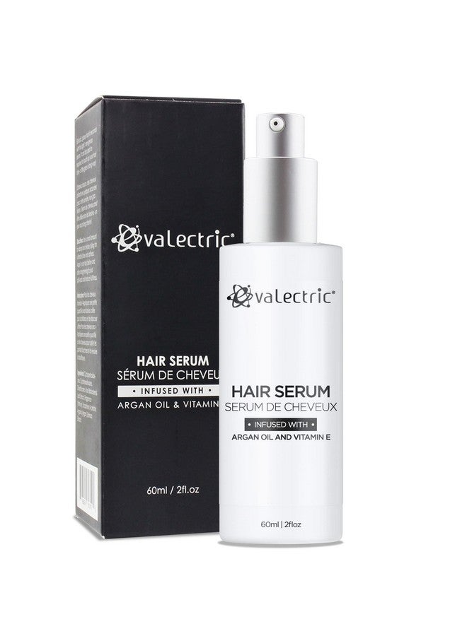 Evalectric Argan Oil Hair Serum - For Dry, Damaged, Frizzy Hair - Anti-Frizz, Straightening, and Shine Serum with Vitamin E - 2 Fl. Oz. - Image 1