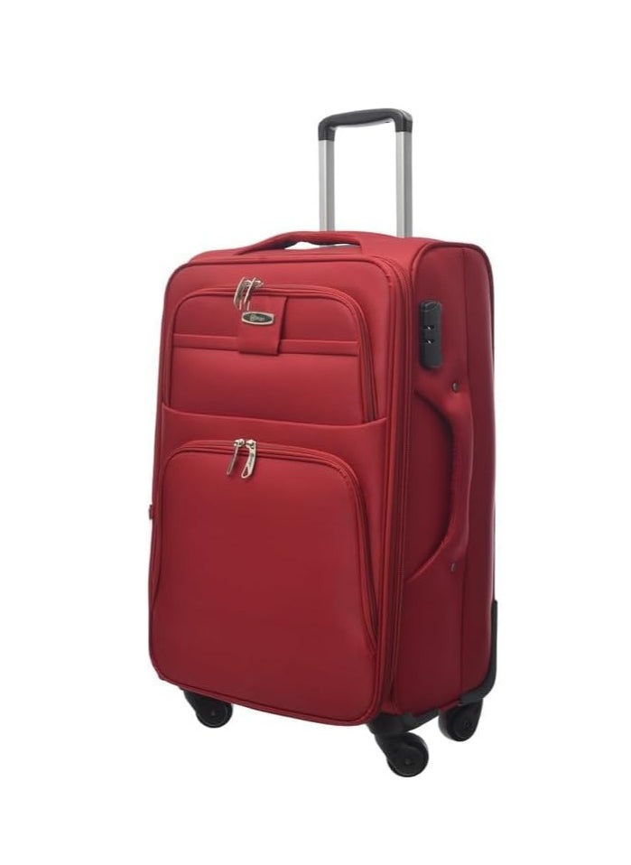 Generic - Canvas travel bags with wheels, size 26, durable material, heavy duty, double wheel, modern design - Image 1