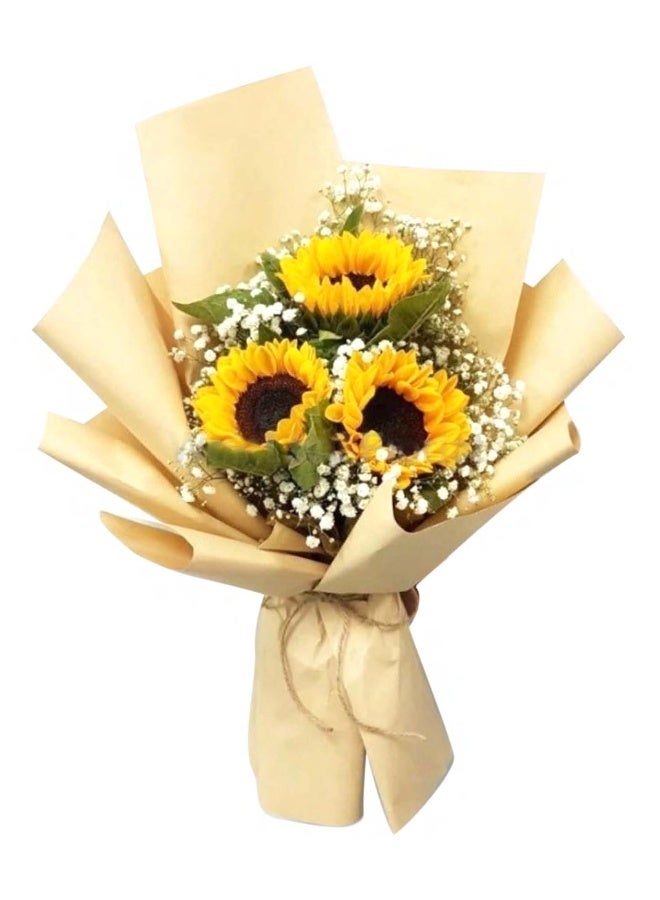 Carmel Flowers باقة عباد الشمس - توصيل في دبي