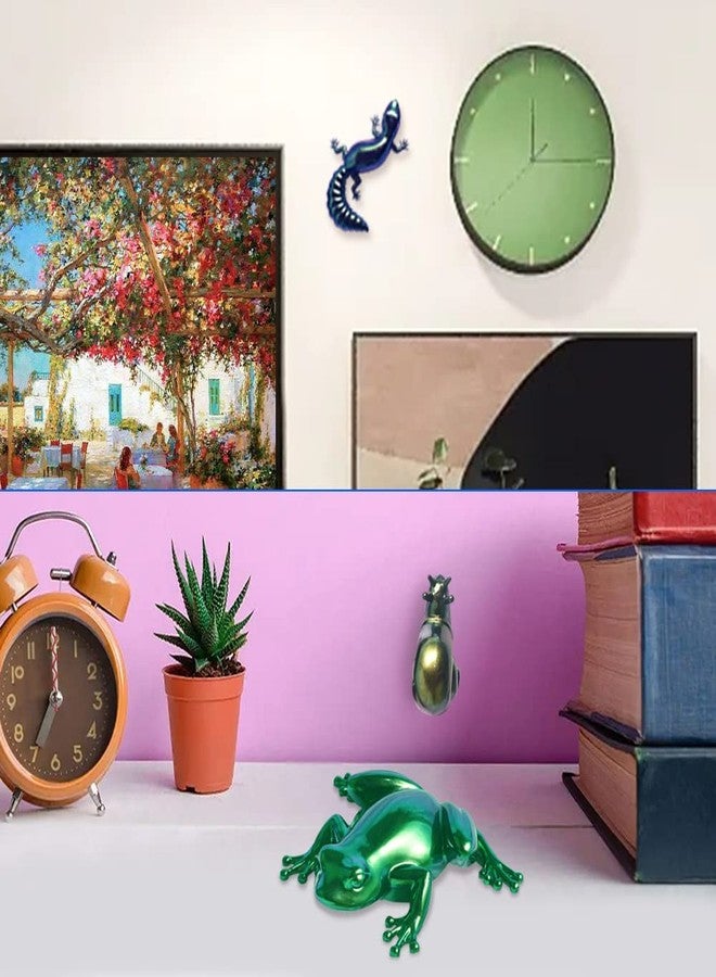 AFUNTA 3D Frog Lizard Snails Shapes Resin Molds Silicone, AFUNTA 3 Pcs Epoxy Resin Molds Lifelike Animal Silicone Mold, for Wall Desktop, Cabinets Decor - Image 2