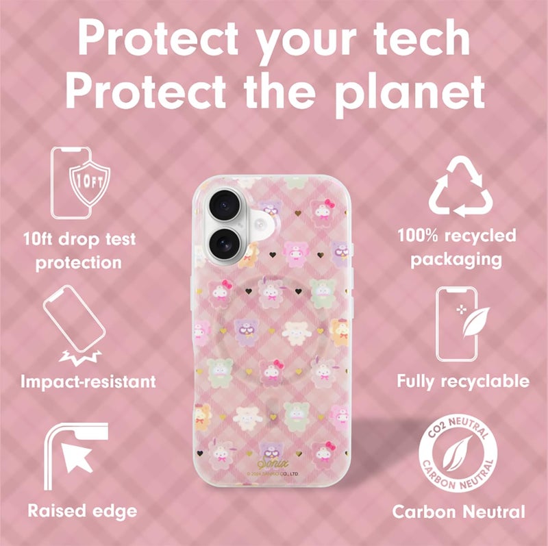 Sonix x Sanrio Case for iPhone 17 | Compatible with MagSafe | 10ft Drop Tested | Hello Kitty and Friends Latte Bears - Image 4