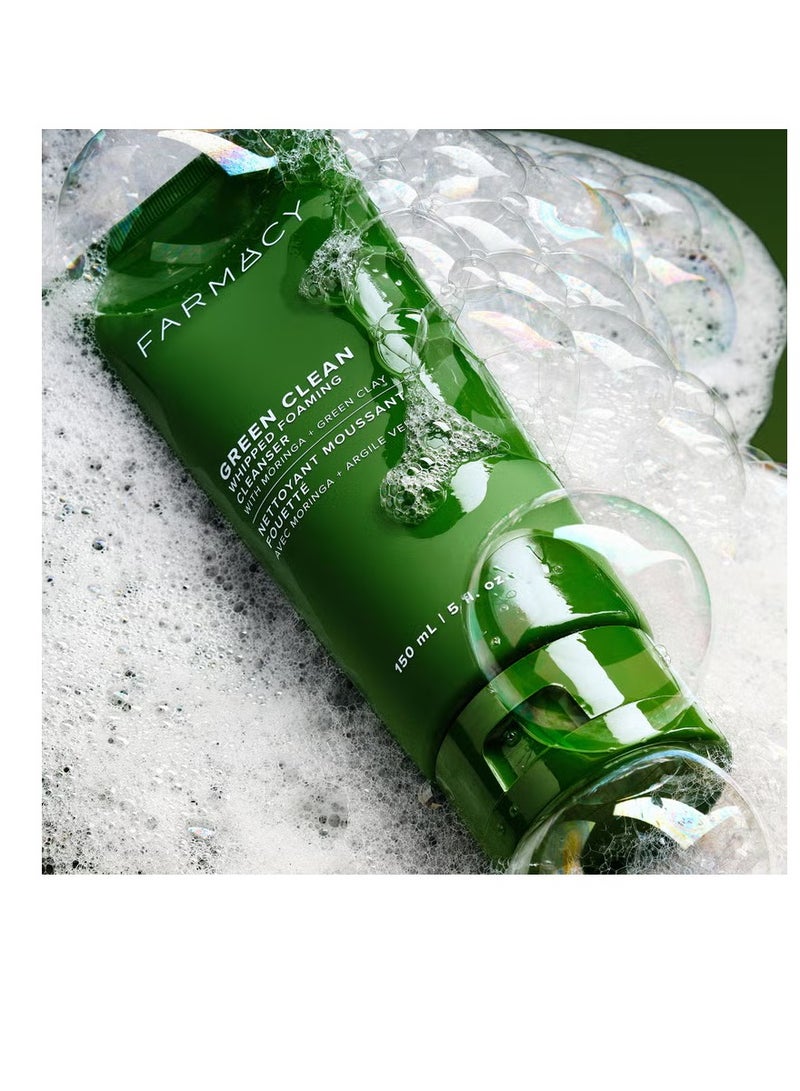 Farmacy Green Clean Whipped Foaming Cleanser 150ml - Image 2