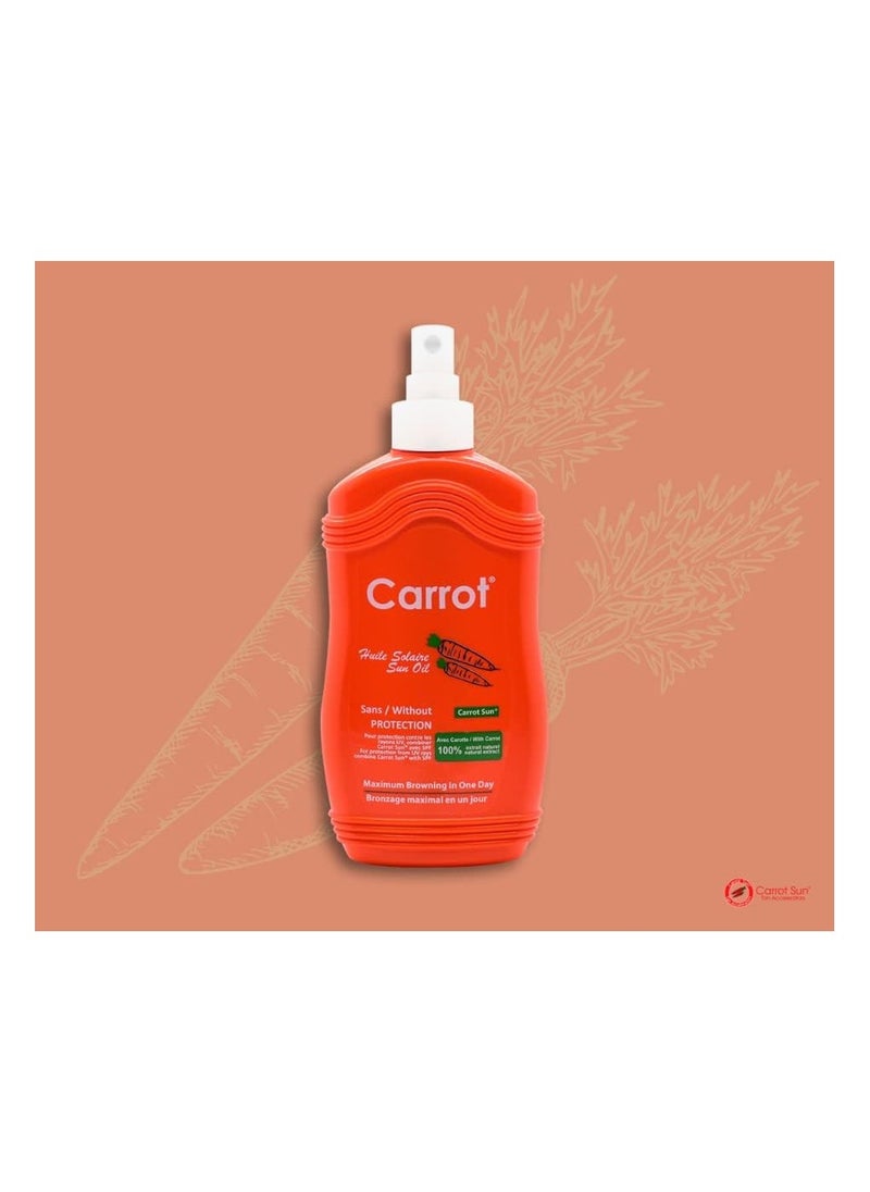 Carrot Sun Carrot San oil extracted from carrots 200ml  - Image 2