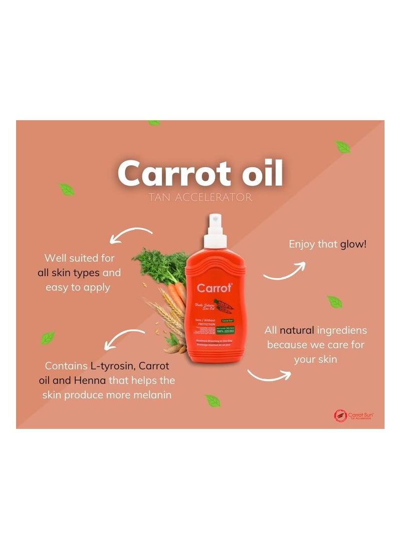 Carrot Sun Carrot San oil extracted from carrots 200ml  - Image 3