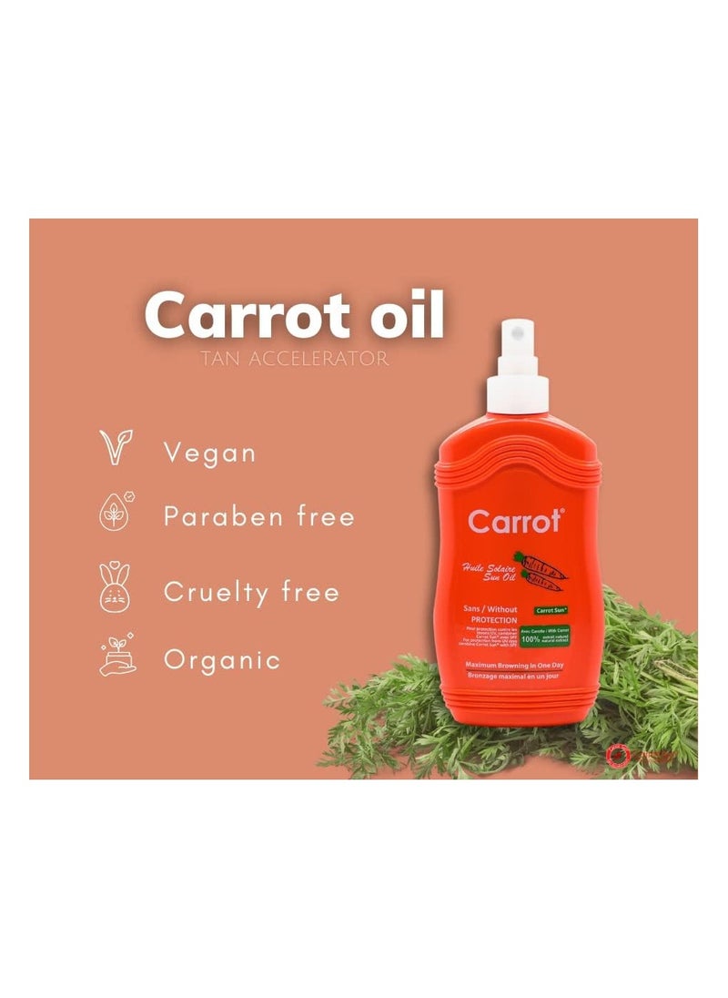 Carrot Sun Carrot San oil extracted from carrots 200ml  - Image 4