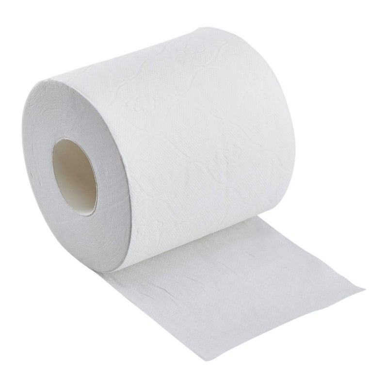 Karat 2-Ply Toilet Paper, 48 Rolls, 500 Sheets, Embossed for Softness, Individually Wrapped for Hygiene, Virgin Wood Fiber (JS-TTW500) - Image 5