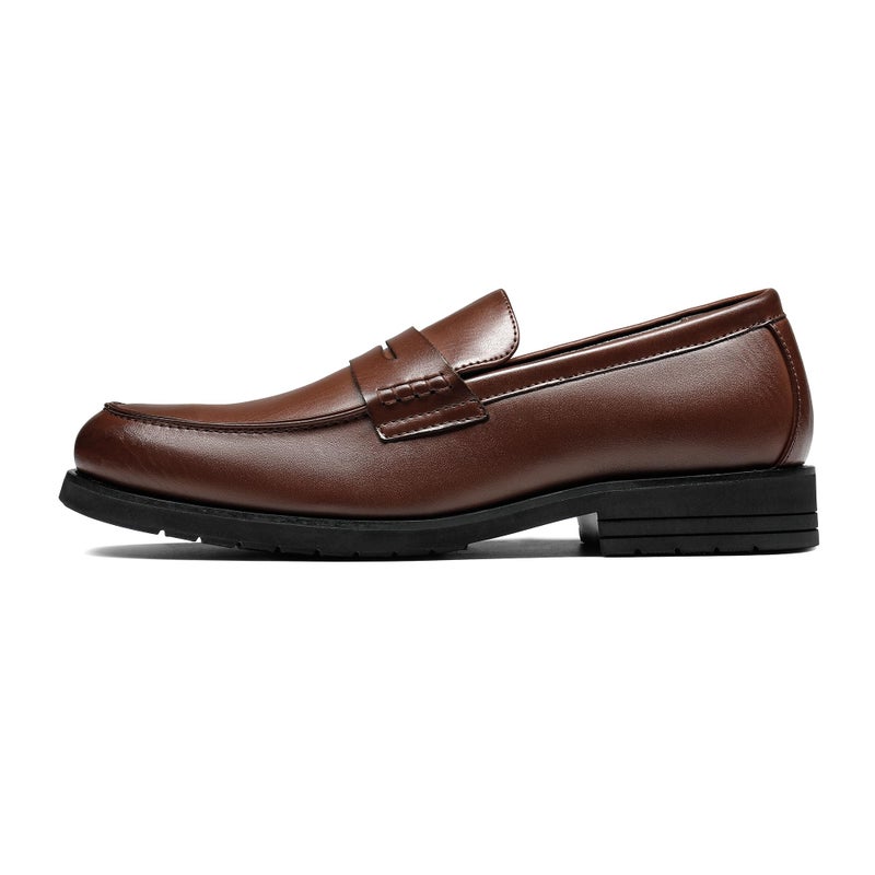 Bruno Marc Men's Dress Slip-on Penny Loafers Business Formal Shoes,Size 11,Dark Brown,SBLS2339M - Image 3